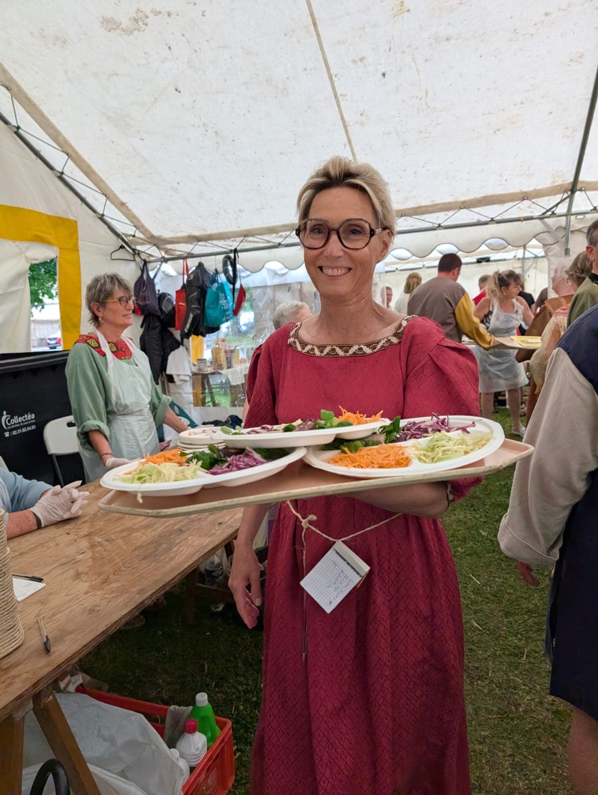 Service au bar auberge Tête de Lard CPLT