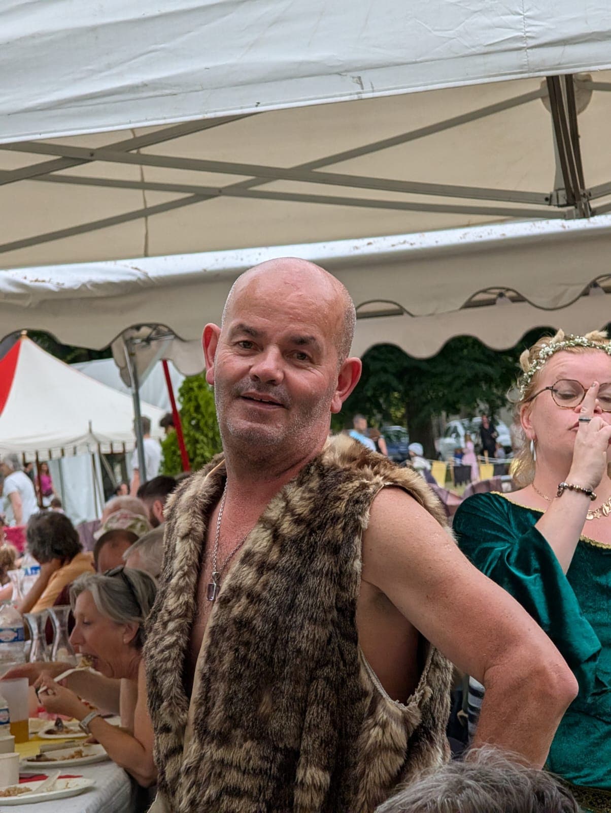 Ambiance nocturne fêtes médiévales Bayeux CPLT