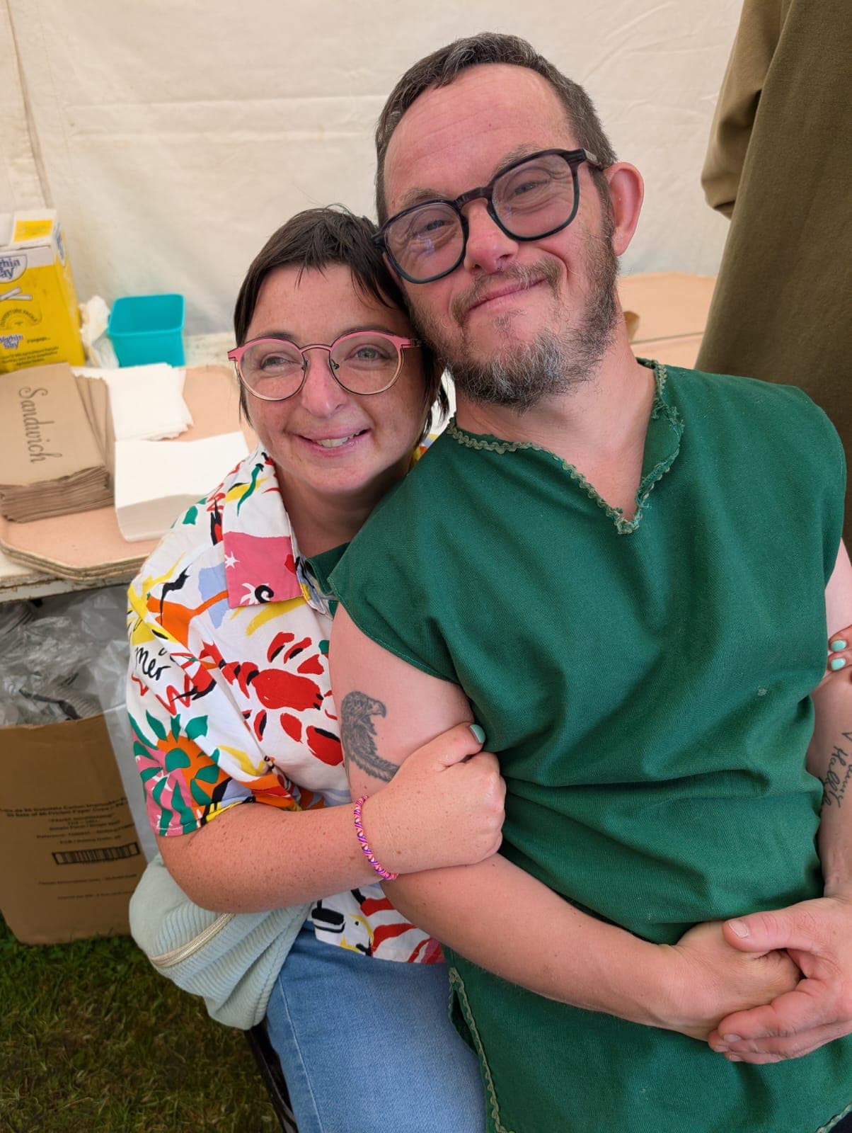 Équipe cuisine bénévoles CPLT aux médiévales