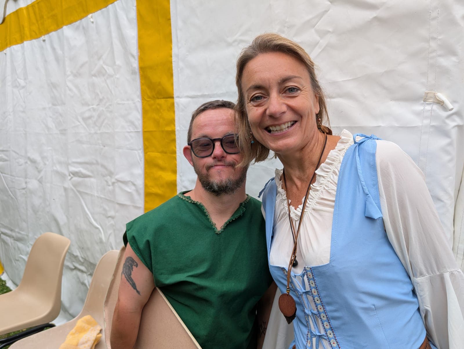 Fin de journée fêtes médiévales association CPLT